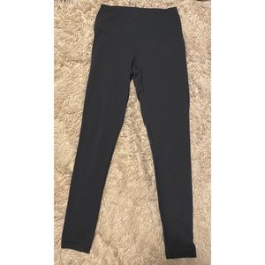 Gray Yogalicious Nude Tech High Waisted Leggings
